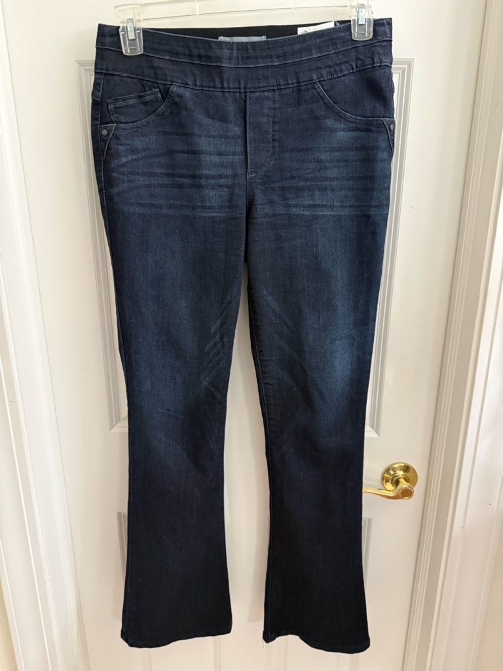 Wit & Wisdom Dark Blue Flare Wide Leg Jeans